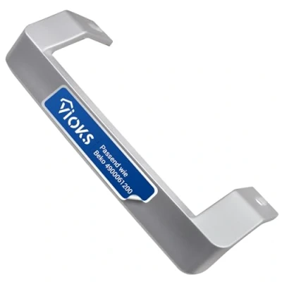 Abbildung von VIOKS Türgriff Silber Ersatz für Beko 4900061200 Handgriff fuer Kuehlschrank Ersatzgriff Kühlschrank Tür Griff 260mm Gefriertruhe Gefrierschrank Fridge Door Handle