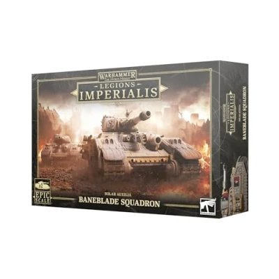 Abbildung von Games Workshop Warhammer Legions Imperialis Solar Auxilia Baneblade Squadron