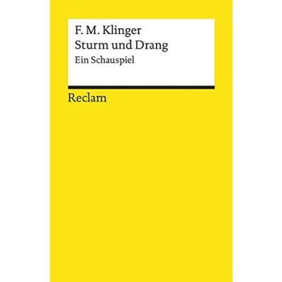 Abbildung von Sturm und Drang: Ein Schauspiel (Reclams Universal Bibliothek)
