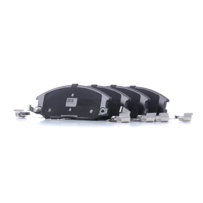 Abbildung von MASTER SPORT 13046058322N SET MS Bremsbelagsatz Vorderachse mit akustischer Verschleißwarnung Anti Quietsch Blech HYUNDAI: H 1 Cargo, Santa Fe I