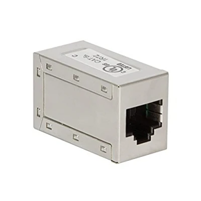 Abbildung von LogiLink Geschirmte RJ45 Kupplung zur Verbindung von Zwei Patchkabeln
