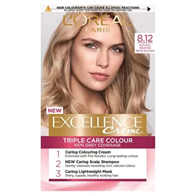 Abbildung von L&#039;oreal Excellence Nat Frosted Beige Blonde 8.12, 260 g