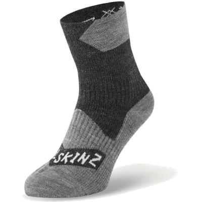 Abbildung von Sealskinz Bircham Waterproof All Weather Ankle Length Sock Rose/Grey Marl S