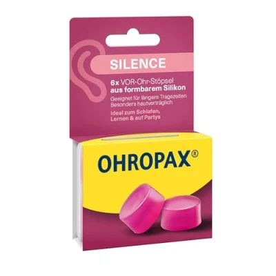 Abbildung von Ohropax Silence Silikon Vor ohr Stöpsel 6 St