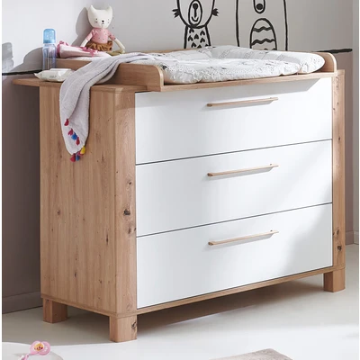 Abbildung von arthur berndt Wickelkommode &quot;Wickelkommode &quot;Marlon&quot; mit abnehmbarem Wickelaufsatz&quot;, bis 15 kg, 115 cm