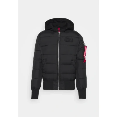 Abbildung von Alpha Industries Herren MA 1 ZH Back Print Puffer FD Winterjacke, Black, S