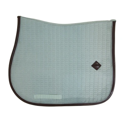 Abbildung von Kentucky Springsatteldecke Color Edition Leder Mint Warmblut