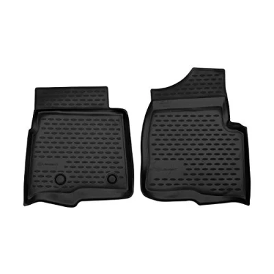 Abbildung von Element Gummimatten Passgenaue Fußmatten Ford F150 Super Cab/Super Crew/Regular Cab 2009 2014 Vorne, Fußmatte nur 2tlg