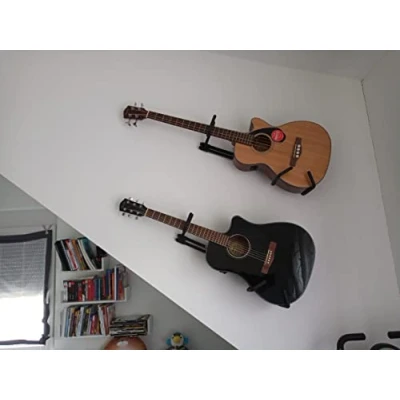 Abbildung von Boston Gitarrenwandhalter horizontal für Akustikgitarre &amp; Konzertgitarre