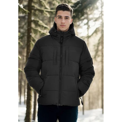 Abbildung von Alessandro Salvarini Winterjacke &quot;ASPuffio&quot;, innen komplett mit warmem Teddyfell