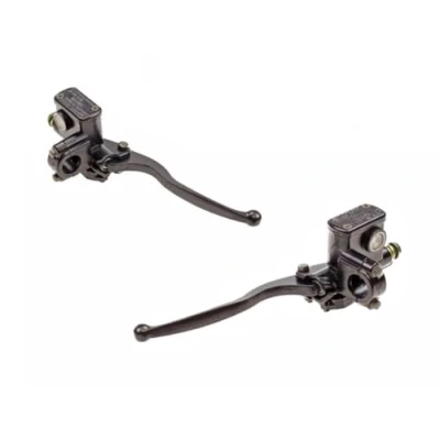 Abbildung von Bremspumpe Bremszylinder Set Links Rechts D=12,75mm für Roller, Motorrad, Quad Hochwertige Bremskomponenten in Schwarz