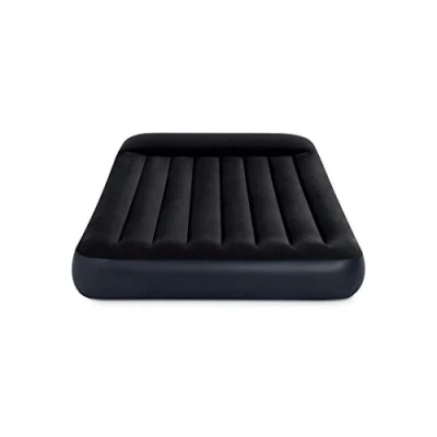 Abbildung von Intex Camping Durabeam Doppelbettgröße, Klassische Luftmatratze, aufblasbare Matratze, 1,37 m x 1,1 25 cm, Schwarz, 64142