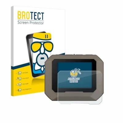 Abbildung von BROTECT Entspiegelungs Schutzglas für Garmin Xero C1 Pro Schutz Folie Panzerfolie Glas Matt [Extrem Kratzfest 9H, Anti Reflex, Fingerprint]