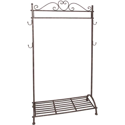 Abbildung von Ambiente Haus Garderobe &quot;Garderobe Stange in Antikbraun 162 cm&quot;, (1 St.)