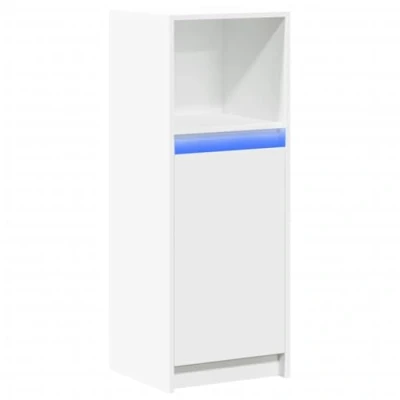 Abbildung von vidaXL Sideboard LED Weiß 38x34x100 cm Holzwerkstoff (1 St)