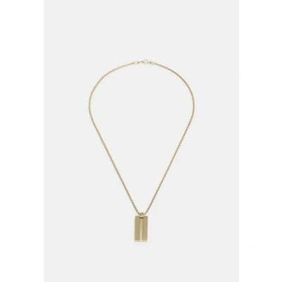 Abbildung von Lacoste Adventurer Necklace Halskette goldcoloured, Herren, Größe: One Size, Gold coloured