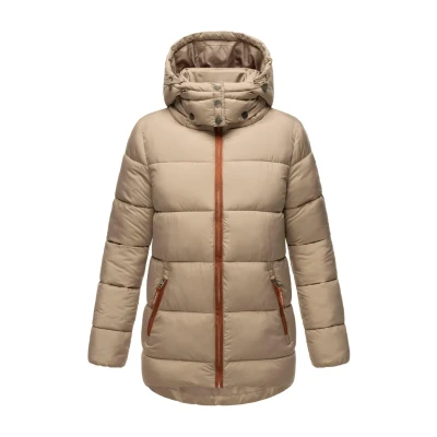 Abbildung von Navahoo WATTEWÖLKCHEN Winterjacke, Damen, Größe: XS, Taupe grey