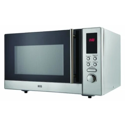 Abbildung von ECG MTD 231 S Mikrowelle / 800 W 23 L Garraum digitale Steuerung, Edelstahl silber