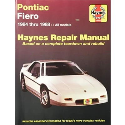 Abbildung von Pontiac Fiero, 1984 1988 (Haynes Manuals)
