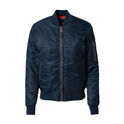 Abbildung von Schott NYC Damen Airforcewrs Bomber Schott, Marineblau, Large