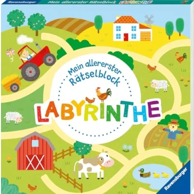 Abbildung von Ravensburger Mein allererster Rätselblock Labyrinthe Rätselbuch ab 3 Jahre