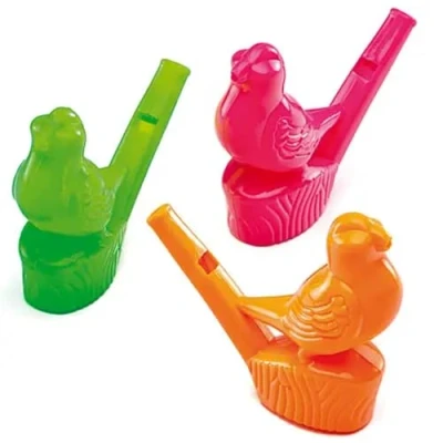 Abbildung von Baker Ross Vogelpfeifen Spielzeug für Kinder als Mitgebsel und Preis beim Kindergeburtstag (8 Stück), sortiert