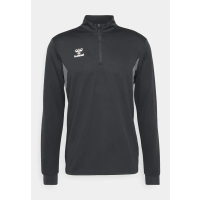 Abbildung von Hummel Hmlauthentic HALF ZIP Sweatjacke, Herren, Größe: Small, Black