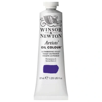 Abbildung von Winsor &amp; Newton 1214672 Artists Ölfarbe 37ml Tube, Künstler mit höchstmöglicher Pigmentierung, höchste Lichtechtheit Ultramarinviolett