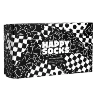Abbildung von Happy Socks GIFT SET Unisex 3 PACK Socken, Größe: 41 46, Black