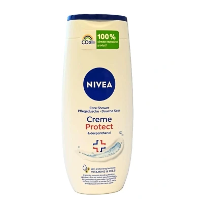 Abbildung von 6x NIVEA Duschgel Creme Protect &amp; Dexpanthenol mit Vitaminen und wertvollen Ölen, für trockene empfindliche Haut 250ml