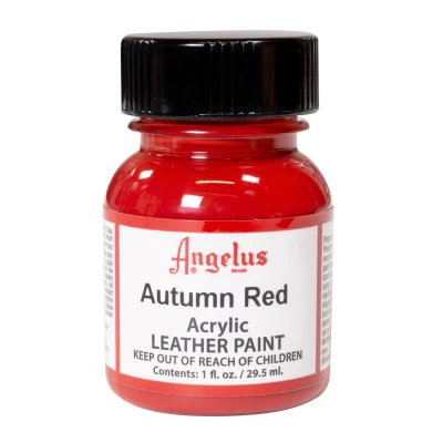 Abbildung von Angelus Lederfarbe Herbst Rot 29,5ml