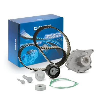 Abbildung von DAYCO KTBWP5321 Wasserpumpe + Zahnriemensatz RENAULT: CLIO 2, SCENIC Kangoo I, NISSAN: Qashqai / Qashqai+2 MICRA 3, Note I