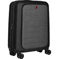 Abbildung von Wenger Business Trolley &quot;Syntry Carry On, grau&quot;, 4 Rollen, mit Volumenerweiterung, USB Schleuse&amp; Frontfach für Laptop und Tablet