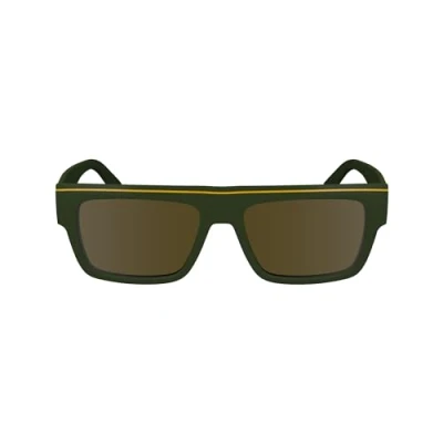 Abbildung von Calvin Klein Jeans Sonnenbrille, Herren, Größe: One Size, Khaki