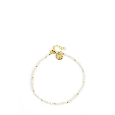 Abbildung von Singularu Pearls DOTS Armband, Damen, Größe: One Size, Gold coloured