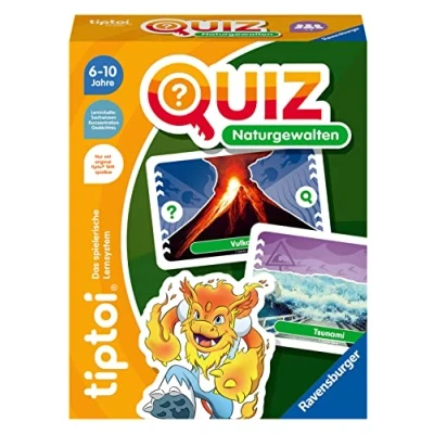 Abbildung von Ravensburger Spiel, Kinderspiel tiptoi® Quiz Naturgewalten, Made in Europe, FSC® schützt Wald weltweit