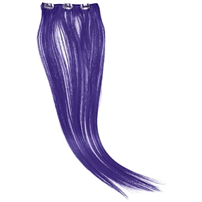 Abbildung von Hairaisers Clip und Go Extensions, 45 cm Kunsthaar, lavender, 1 Stück