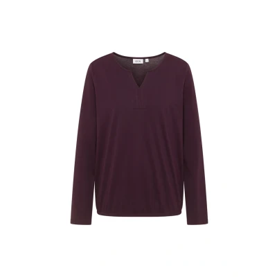 Abbildung von CECIL Damen 3227648 Shirt im Tunika Look, Eggplant red, X Large