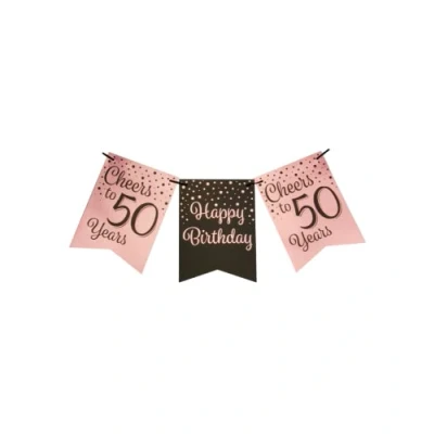 Abbildung von Slinger Jubel auf 50 Jahre Roségold/Schwarz 6m