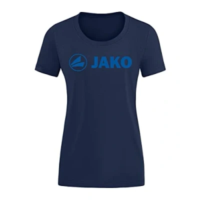 Abbildung von JAKO Promo Tshirt print, Damen, Größe: 36, Blaublau