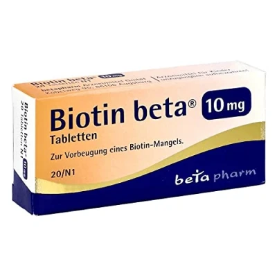 Abbildung von Biotin beta 10 mg 20 St