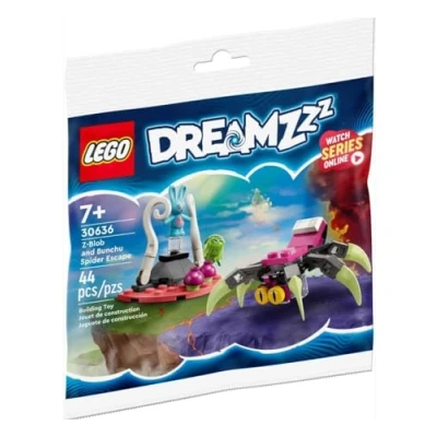 Abbildung von 30636 DREAMZzz Z Blobs und Bunchus Flucht vor der Spinne, Konstruktionsspielzeug