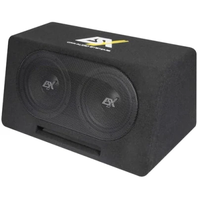 Abbildung von ESX DBX208Q 2 x 20 cm (8&#039;) Dual Bassreflex Subwoofer Gehäuse System