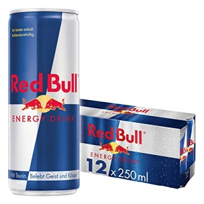 Abbildung von Red Bull Energy Drink Dosen Getränke 12er Palette, EINWEG (12 x 250 ml)