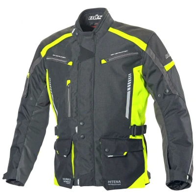 Abbildung von Büse Motorradjacke Torino II Textiljacke schwarz / neongelb Herren 4XL