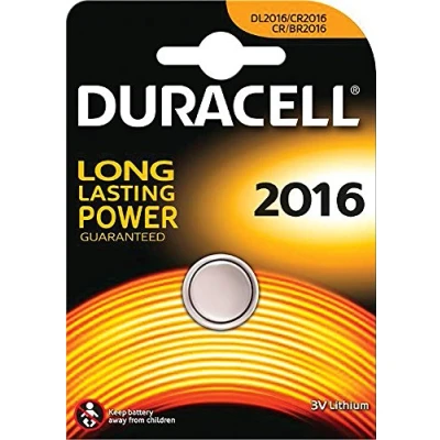 Abbildung von Duracell Specialty Lithium Batterie 3V Knopfzelle (DUCR2016) 1 Stück