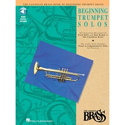 Abbildung von Canadian Brass Book of Beginning Trumpet Solos: With Online Audio Performances and Accompaniments