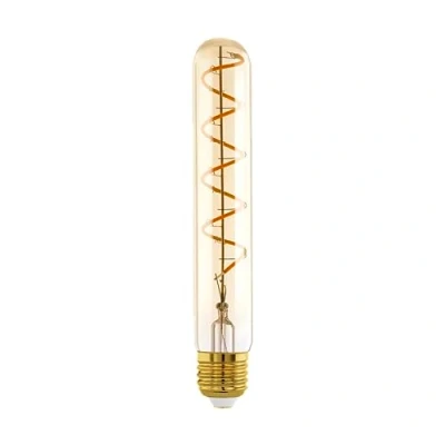 Abbildung von LED Röhrenlampe E27 4W T30 1.600K Filament amber