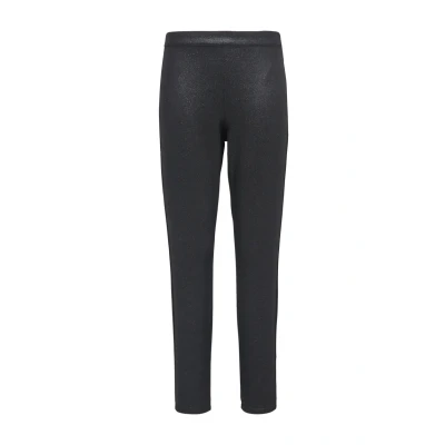 Abbildung von s.Oliver Black Label IN GLÄNZENDER Optik Leggings Hosen, Damen, Größe: 48, Schwarz