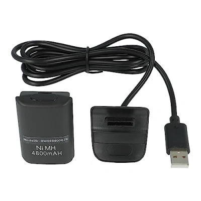 Abbildung von vhbw passend für Microsoft Xbox 360 Controller Spielekonsole / Ladestation